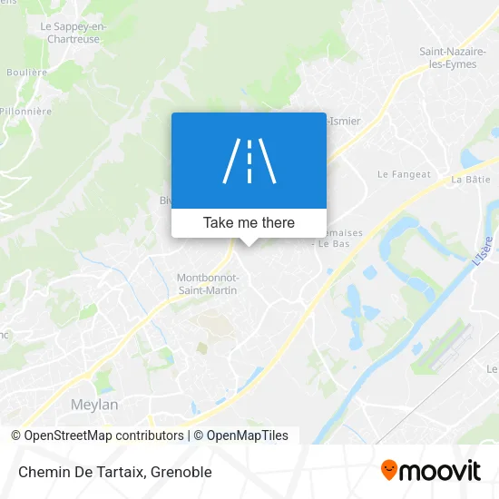 Chemin De Tartaix map