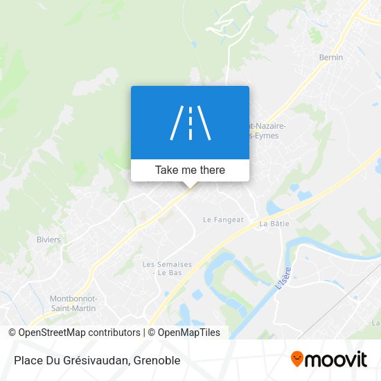 Place Du Grésivaudan map