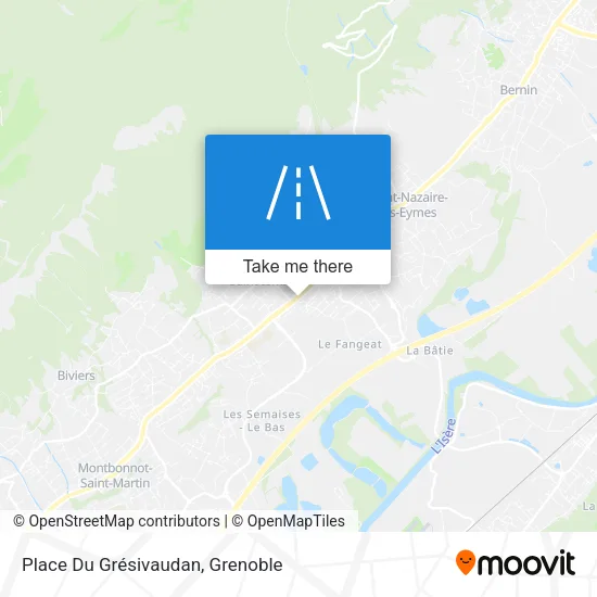 Place Du Grésivaudan map
