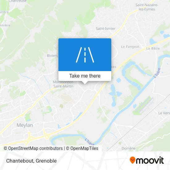 Chantebout map