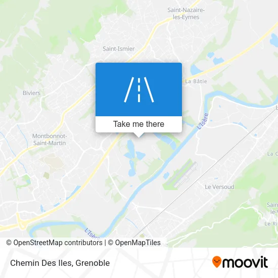 Chemin Des Iles map