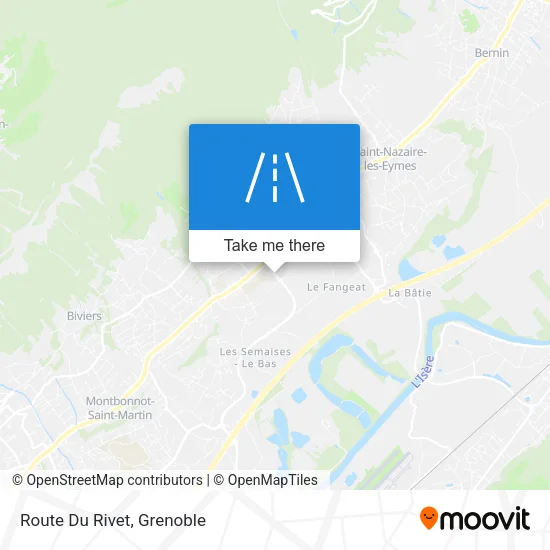 Route Du Rivet map