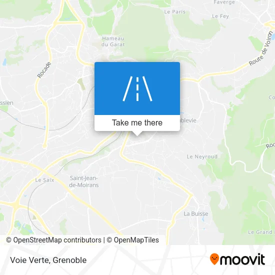 Voie Verte map