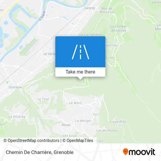 Chemin De Charrière map