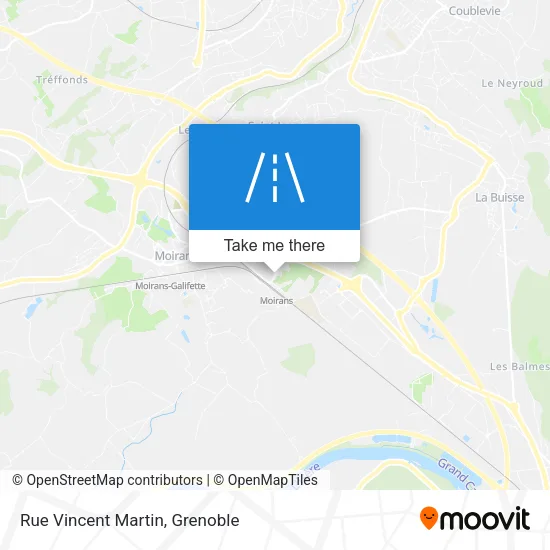 Rue Vincent Martin map