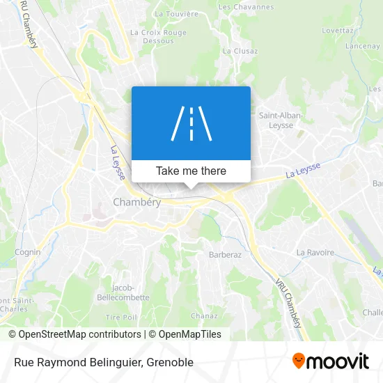 Rue Raymond Belinguier map