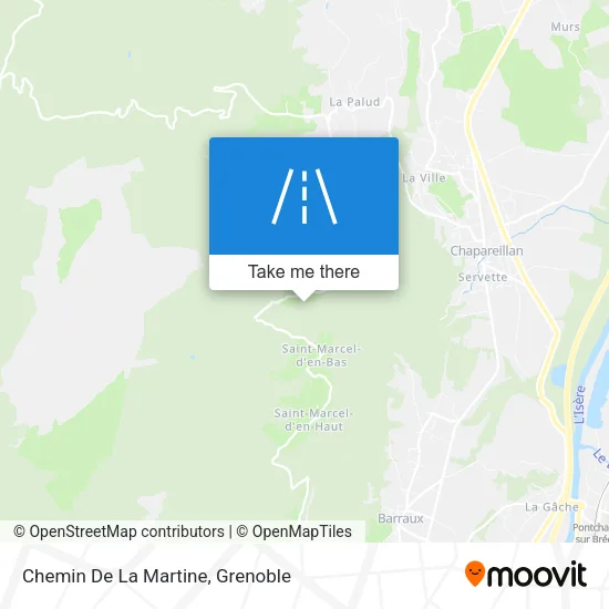 Chemin De La Martine map