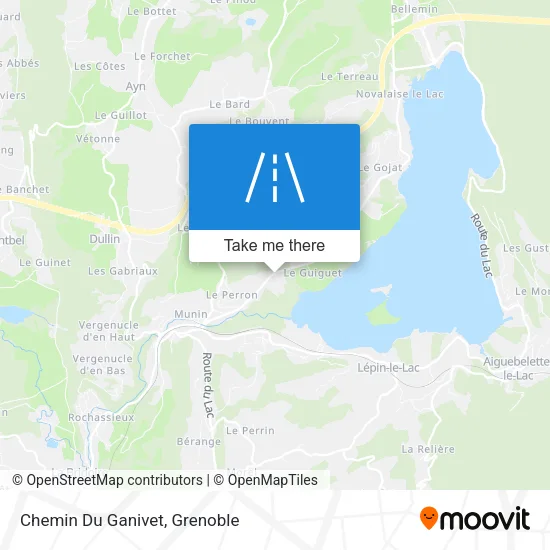 Chemin Du Ganivet map