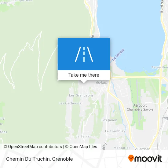 Chemin Du Truchin map