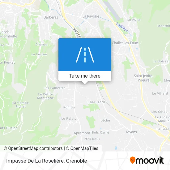 Impasse De La Roselière map