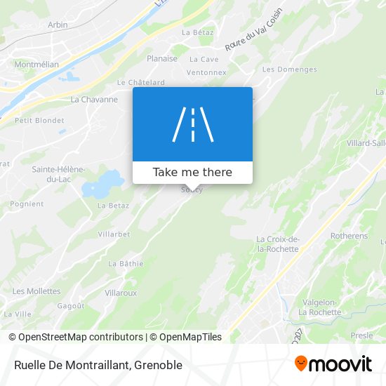 Ruelle De Montraillant map