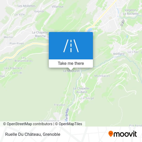 Ruelle Du Château map
