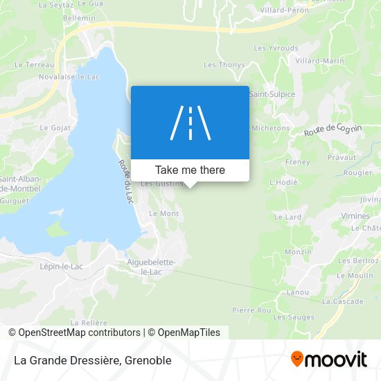 La Grande Dressière map