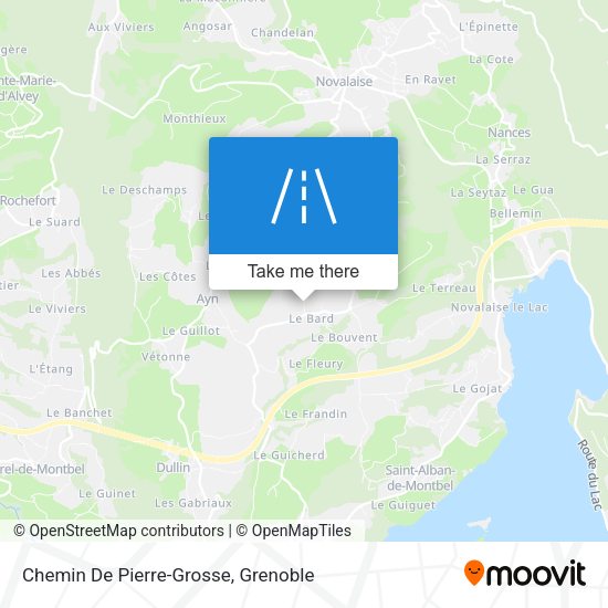 Chemin De Pierre-Grosse map