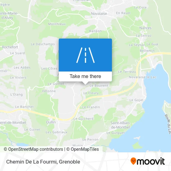 Chemin De La Fourmi map