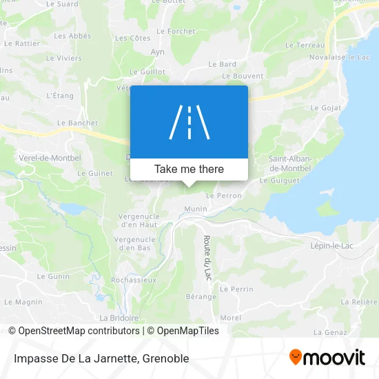 Impasse De La Jarnette map