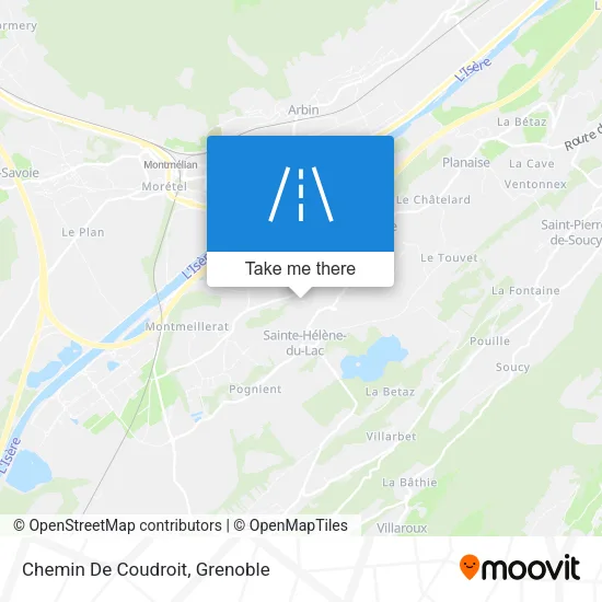 Chemin De Coudroit map