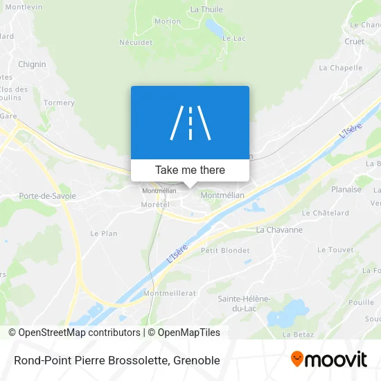 Rond-Point Pierre Brossolette map