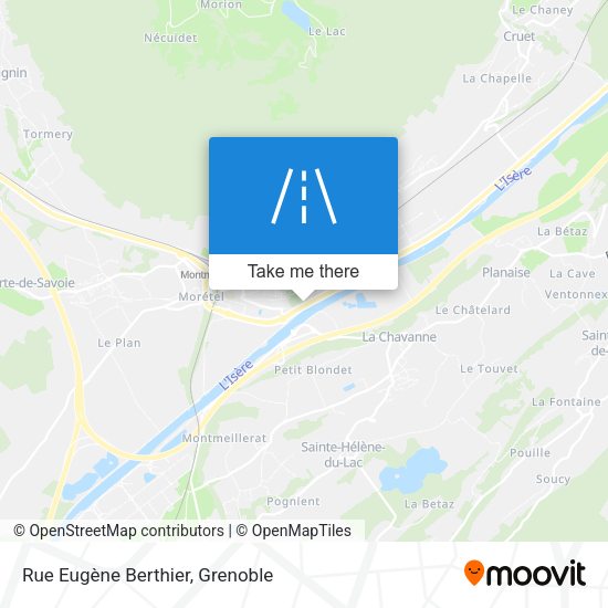 Rue Eugène Berthier map