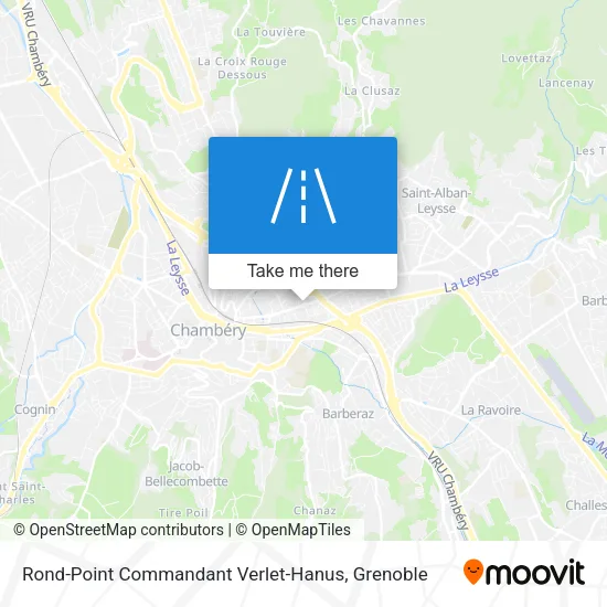 Rond-Point Commandant Verlet-Hanus map