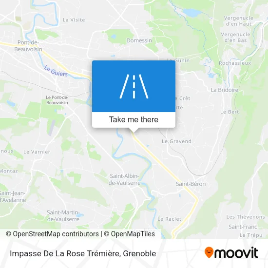 Impasse De La Rose Trémière map