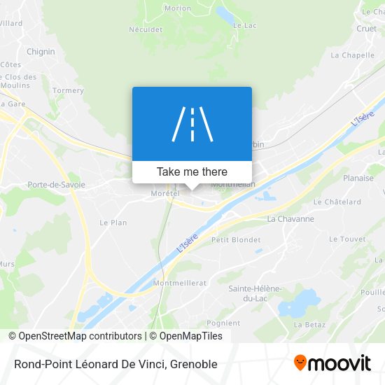 Rond-Point Léonard De Vinci map
