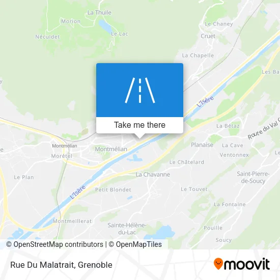 Rue Du Malatrait map