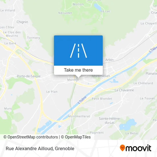 Rue Alexandre Ailloud map