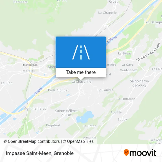 Impasse Saint-Méen map