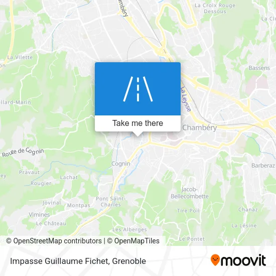 Impasse Guillaume Fichet map