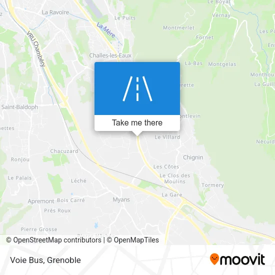 Voie Bus map