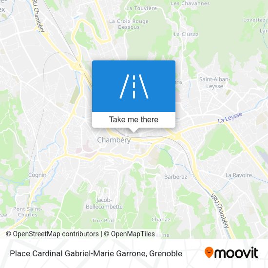 Place Cardinal Gabriel-Marie Garrone map