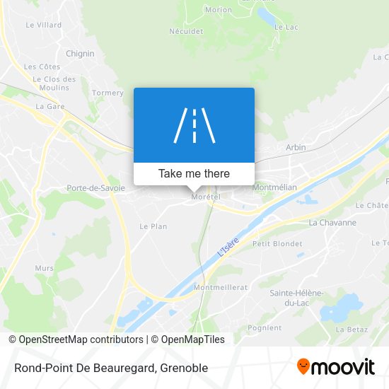 Rond-Point De Beauregard map