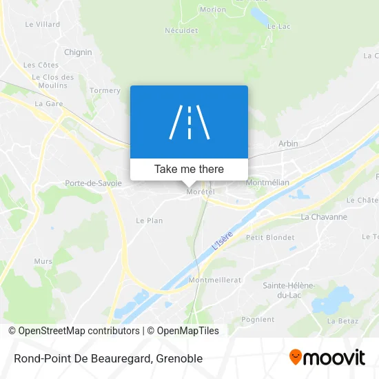 Rond-Point De Beauregard map