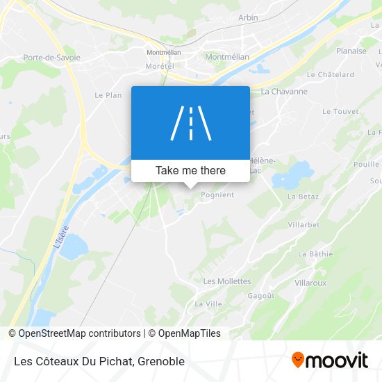 Les Côteaux Du Pichat map