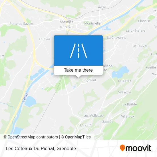 Les Côteaux Du Pichat map