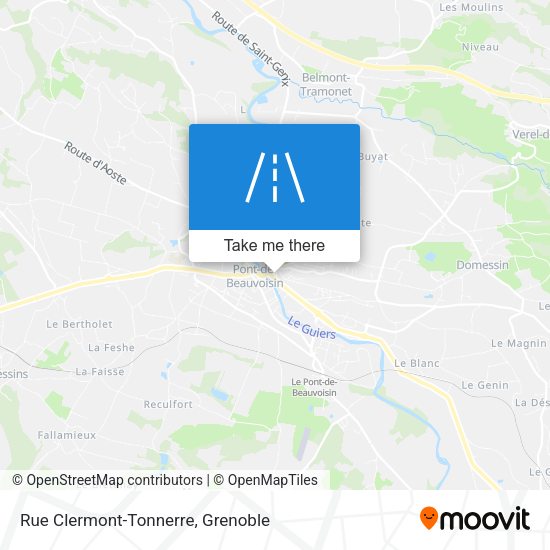 Rue Clermont-Tonnerre map