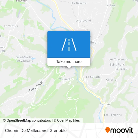 Chemin De Mallessard map
