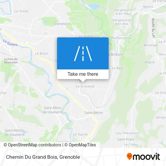 Chemin Du Grand Bois map