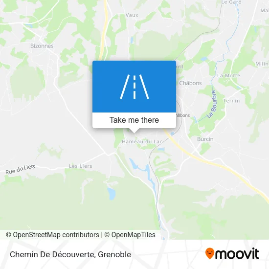 Chemin De Découverte map