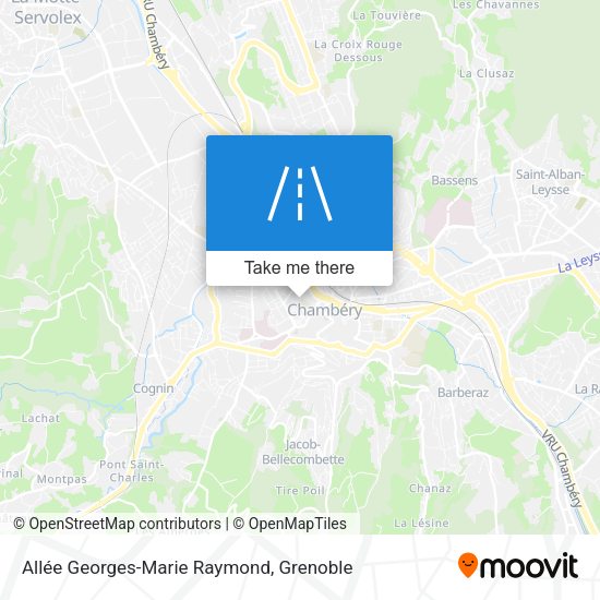 Allée Georges-Marie Raymond map