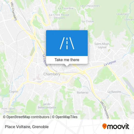 Place Voltaire map