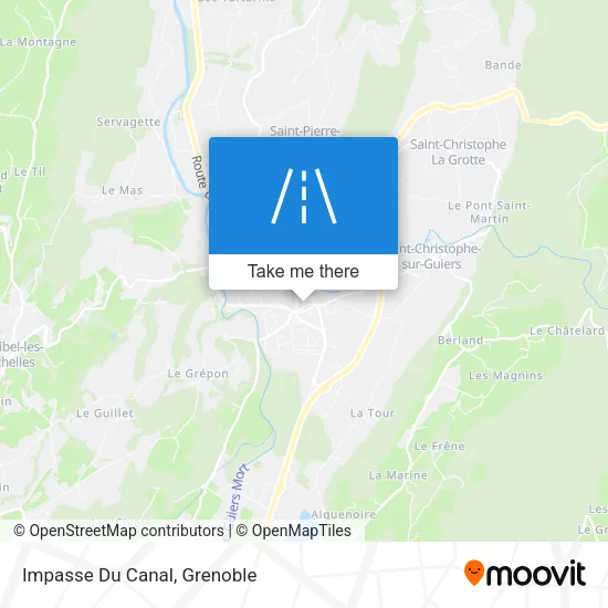 Impasse Du Canal map