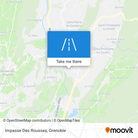 Impasse Des Rousses map