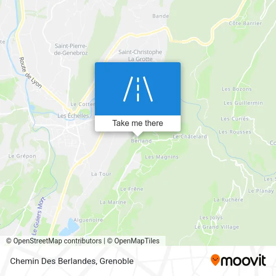 Chemin Des Berlandes map