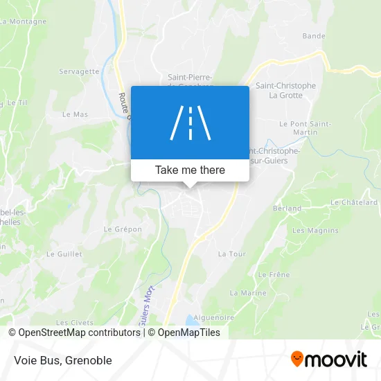 Voie Bus map