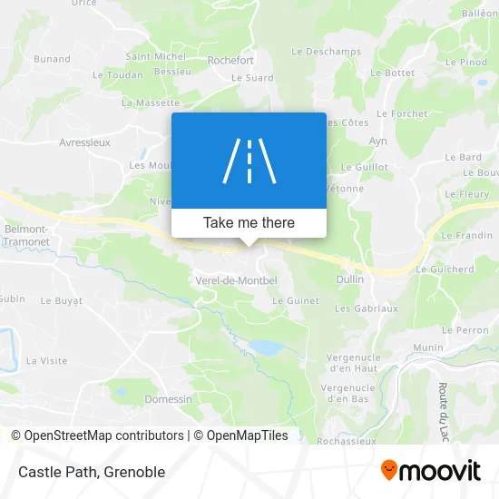 Chemin Du Château map