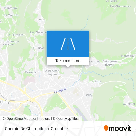 Chemin De Champiteau map