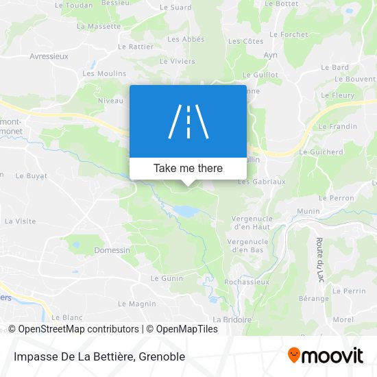 Impasse De La Bettière map