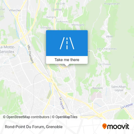 Rond-Point Du Forum map